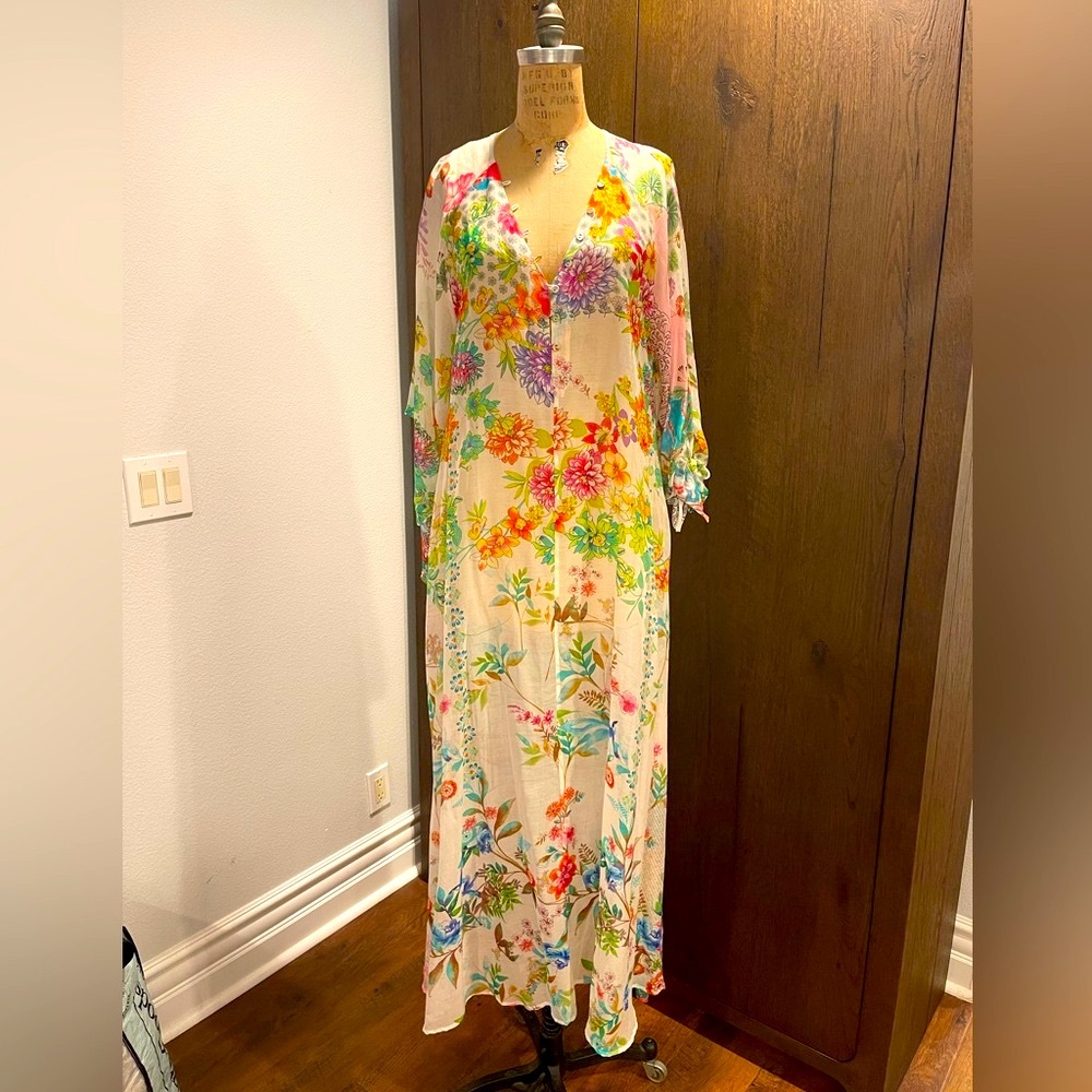 NWT Johnny Was Maxi Dress / Cover-Up